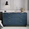 Manhattan Comfort Granville 55.07 Double Wide Dresser in Midnight Blue DR-5034 - alternate 7